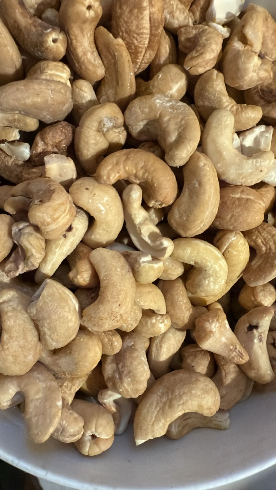 Castanha de caju tostada sin sal 22.68kg